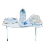 Infantbond Complete Bedding Set (Cloud Line Blue) ? Fast Shipping to USA & Canada - Image 2