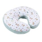 haus & kinder Newborn Nursing Feeding Pillow, Breastfeeding Pillows with Removable Cover, Infant Support for Baby and Mom Cradle 0-24 Months (Whimsical Woodland, Cotton Poplin, Multicolor) - Fast Shipping to USA & Canada - Image 3