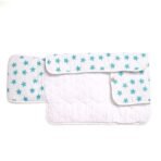 Tidy Sleep Portable Diaper Changing Mat/Pad for Newborns & Infants Baby 0-24 Months Light Weight, Portable, Water Proof (Blue Star) - Fast Shipping to USA & Canada - Image 4