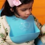 a baby cherry - Baby Bibs | Bib For Baby | Comfortable Soft, Durable, Easy Wipe, Waterproof, Adjustable Neckline Buttons | Silicone Bib for Feeding Infants and Toddlers (6M to 5Y) Set of 1 - Fast Shipping to USA & Canada - Image 5