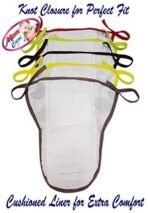 MOM CARES Muslin Cloth Nappies For Newborn Baby,Reusable Diapers, Cotton Langots,U Shaped Double Layer Nappy For boy and girl (Pack of 5) (9 Months up) Multicolor - Fast Shipping to USA & Canada - Image 5