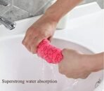 MOM CARE Cotton Microfibre Face Towels For Babies Extra Soft/Quick Dry/Strong Water Absorbent/Napkins Towel For Kids, Boys & Girls, Pack of 3, Multi Color, 400 TC - Fast Shipping to USA & Canada - Image 5