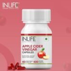 INLIFE Apple Cider Vinegar 500mg - 60 Capsules - Fast Shipping to USA & Canada - Image 7