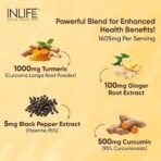INLIFE Curcumin with Piperine 1605mg - 60 Tablets - Fast Shipping to USA & Canada - Image 7