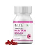 INLIFE Hair Skin & Nails Advanced Supplement - 60 Capsules - Fast Shipping to USA & Canada - Image 2