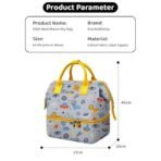 StarAndDaisy Baby Bag for Mothers Travel/Diaper Bags for Mom with Insulated Compartment/Diaper Bag for Mothers for Travel & Multiple Pockets, 12L Capacity- Dinosaur Print - Fast Shipping to USA & Canada - Image 6