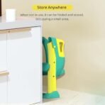 StarAndDaisy Potty Seat for Kids 1-3 Years | Toilet Seat for Kids with Height Adjustable & Removable Soft Cushion, Fits All Western Toilets seat (Green-Yellow) - Fast Shipping to USA & Canada - Image 7