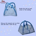 Infantbond Play Gym Mattress with Net (Pack of 5, Blue Moon) ? Fast Shipping to USA & Canada - Image 5