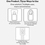 StarAndDaisy 3 in 1 Baby Sleeping Bag for New Born/Baby Carrier for New Born/Soft and Comfortable Baby Bed for 0-12 Months/Foldable & Washable Cotton Design -Teddy Print - Fast Shipping to USA & Canada - Image 7