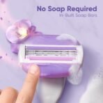 Gillette Venus Comfortglide Hair Removal Razor Blades/Refills/Cartridges for Women - 2 Pieces (Avocado Oils & Freesia scent soap gel bars) - Fast Shipping to USA & Canada - Image 5