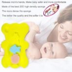 MOM CARE Newborn Baby Sponge for Bathing, Baby Bathing Cushion Infant Bathing Mat Newborn Bath Baby Essentials Yellow 1pc - Fast Shipping to USA & Canada - Image 7