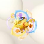 StarAndDaisy Soft Silicone Teether for 6 to 12 Months, Teether for Baby with Natural Organic Freezer Safe for Infants and Toddlers, Silicone Baby Teethers.(Mball-Yellow-Multicolor) - Fast Shipping to USA & Canada