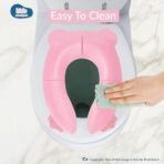 Kids Station Foldable & Portable Baby Potty Training Seats-Suitable for potty training of Boys-Potty Training Seat for 1+ Year child-Travel Friendly, Easy to Carry (Pink, Foldable Potty Seat) - Fast Shipping to USA & Canada - Image 5