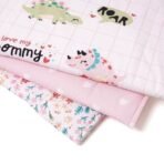 TIDY SLEEP Changing Mat (Dino Baby Girl, 65 cm x 45 cm) - Fast Shipping to USA & Canada - Image 7