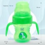 Mee Mee Baby Trainer Sippy Cup | Soft Spout, Leakproof Sipper for Toddlers | Dual Handle for Easy Grip | Non -Toxic, Lightweight & BPA Free, Green (150 Ml) - Fast Shipping to USA & Canada - Image 6