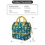 StarAndDaisy Baby Bag for Mothers Travel/Diaper Bags for Mom with Insulated Compartment/Diaper Bag for Mothers for Travel & Multiple Pockets, 12L Capacity- Jungle Print - Fast Shipping to USA & Canada - Image 6