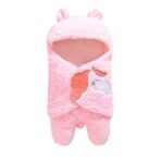 First Kick Fleece Sleeping Bag New Born Combo Pack of Super Soft Baby Wrapper Cum Baby Blanket For Baby Boys, Baby Girls, Babies (76Cm X 70Cm, 0-6 Months) Lightweight, Multi - Fast Shipping to USA & Canada - Image 3