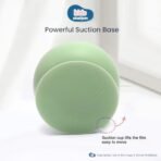 Kids Station 2 Piece BPA-Free Silicone Baby Feeding Set - Bowl - Spoon - Make Mealtime Fun and Easy for Your Little One - Tableware Meal Utensils for Kids with Suction - Microwave Friendly (Green) - Fast Shipping to USA & Canada - Image 4