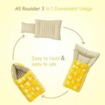 Infantbond Newborn Bedding with Net & Blanket (Yellow Cloud) ? Fast Shipping to USA & Canada - Image 6