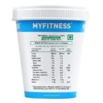 MYFITNESS All Natural Peanut Butter Crunchy 510g | High Protein | Unsweetened - Fast Shipping to USA & Canada - Image 3