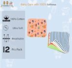 Infantbond Baby Wash Cloth (Pack of 12, 23x23cm) ? Fast Shipping to USA & Canada - Image 4