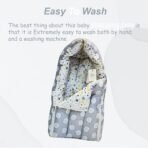 Infantbond 3 in 1 Carry Bag Cum Sleeping Bag (Sheep Gray) ? Fast Shipping to USA & Canada - Image 5