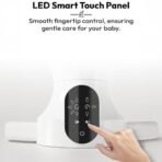 StarAndDaisy Swing Rocker for Baby with Automatic 5- Level Swing ? Infant & Toddler Rocking Chair with 3-Level Adjustable Backrest, & Remote Control -White - Fast Shipping to USA & Canada - Image 7