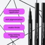 LAMEL Crush Look Eyeliner 401 Black | With castor oil | Waterproof |Dries quickly |2ml - Fast Shipping to USA & Canada - Image 6