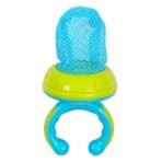 1st Step BPA Free Fruit and Food Nibbler and Feeder with 2 Mesh (Blue) - Fast Shipping to USA & Canada - Image 3