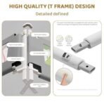 StarAndDaisy Bed Guard for Baby with T- Body Support Frame, Adjustable Height/Portable Single Side Bed Rail for Infants & Toddler's Safety (Printed_Grey-2 M) - Fast Shipping to USA & Canada - Image 6