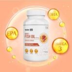 TATA 1mg Fish Oil EPA 180mg DHA 120mg - 60 Caps - Fast Shipping to USA & Canada - Image 7