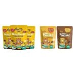 Slurrp Farm Instant Breakfast Millet Pancake Mix Banana Choco-Chip Supergrains Chocolate 150g x2 - Fast Shipping to USA & Canada - Image 2