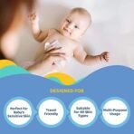 1st Step 99% Pure Water Baby Wipes with lid I Dermatologically Tested | Alcohol Free Baby wipes |72 pcs/Pack - Pack of 3 Combo - 216 Wipes - Fast Shipping to USA & Canada - Image 6