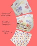 First Kick Baby Blankets New Born Crib Printed Sheet Blanket for Baby Boys and Baby Girls, L 100 cm x B 75 cm, Pack of 2 Pc. - Fast Shipping to USA & Canada - Image 5