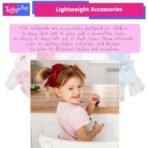 TEMPERIA (6 pcs) Hair Band For Girls & Kids - Stylish & Fancy Hairband Headband Cute Accessories - Multicolour - Fast Shipping to USA & Canada - Image 5