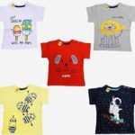 Infantbond Half-Sleeve T-Shirts Pack of 5 (18-24 M) ? Fast Shipping to USA & Canada