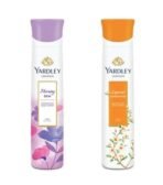 Yardley London Deodorant Spray For Women Morning Dew And Sandalwood Combo Pack 2 (150 Ml) - Fast Shipping to USA & Canada