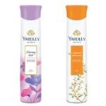 Yardley London Deodorant Spray For Women Morning Dew And Sandalwood Combo Pack 2 (150 Ml) - Fast Shipping to USA & Canada
