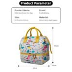 StarAndDaisy Baby Bag for Mothers Travel/Diaper Bags for Mom with Insulated Compartment/Diaper Bag for Mothers for Travel & Multiple Pockets, 12L Capacity- Unicorn Print - Fast Shipping to USA & Canada - Image 6