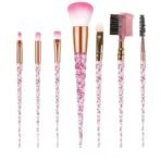 TEMPERIA (Pack of 7) Makeup Brush Set - Soft Bristles Make Up Brushes Sets Kit for Foundation, Concealers, Eyeshadow, Blush, Compact Face Powder, Highlighter, Contour, Blending Eye Liner (Random Colors) - Fast Shipping to USA & Canada - Image 2
