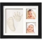 a baby cherry - Baby Handprint and Footprint Kit - Baby Hand and Foot Casting Kit for Newborn | Baby Foot Printing kit for Baby Boys & Girls || Black Color || Set of 1 - Fast Shipping to USA & Canada - Image 2