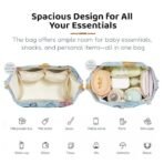 StarAndDaisy Baby Bag for Mothers Travel/Diaper Bags for Mom with Insulated Compartment/Diaper Bag for Mothers for Travel & Multiple Pockets, 12L Capacity- Dinosaur Print - Fast Shipping to USA & Canada - Image 5