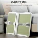 StarAndDaisy Baby Multi-Purpose Laptop/Bed Table with Foldable Legs, Adjustable Height Engineered Wood Lap Table -Black - Fast Shipping to USA & Canada - Image 5