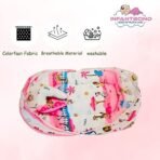 Infantbond Foldable Baby Mattress with Mosquito Net (Pink) ? Fast Shipping to USA & Canada - Image 5