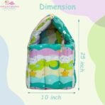 Infantbond 3 in 1 Carry Bag Cum Sleeping Bag (Pista Green) ? Fast Shipping to USA & Canada - Image 5