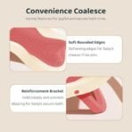 StarAndDaisy Baby Bath Seat Newborn to 0-18 Months, Non-Slip, Adjustable, Portable, Comfortable, Hygienic Baby Bather (Blue) - Fast Shipping to USA & Canada - Image 7