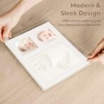 a baby cherry - Baby Handprint and Footprint Kit - Baby Hand and Foot Casting Kit for Newborn | Baby Foot Printing kit for Baby Boys & Girls || Black Color || Set of 1 - Fast Shipping to USA & Canada - Image 3