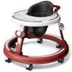 StarAndDaisy Baby Walkers 6-24 Month Boy & Girl / 360? Walker for Kids 1 Years with Multi Adjustable Height/Multi-Function Baby Walker with Anti-Rollover - (Red) - Fast Shipping to USA & Canada - Image 2