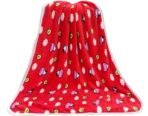 First Kick Baby Blankets Newborn Hooded Soft Wrapper Durable Fleece Polyester Cum Towel for Baby Boys and Baby Girls Pack of 1 Red - Fast Shipping to USA & Canada - Image 5