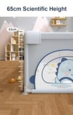 StarAndDaisy playpen for Babies, Portable Baby Activity Play Pen with Safety Lock, Play Gate Fence for Kids, Toddlers -Indoor Activity - (120 * 120 cm-Grey) - Fast Shipping to USA & Canada - Image 5
